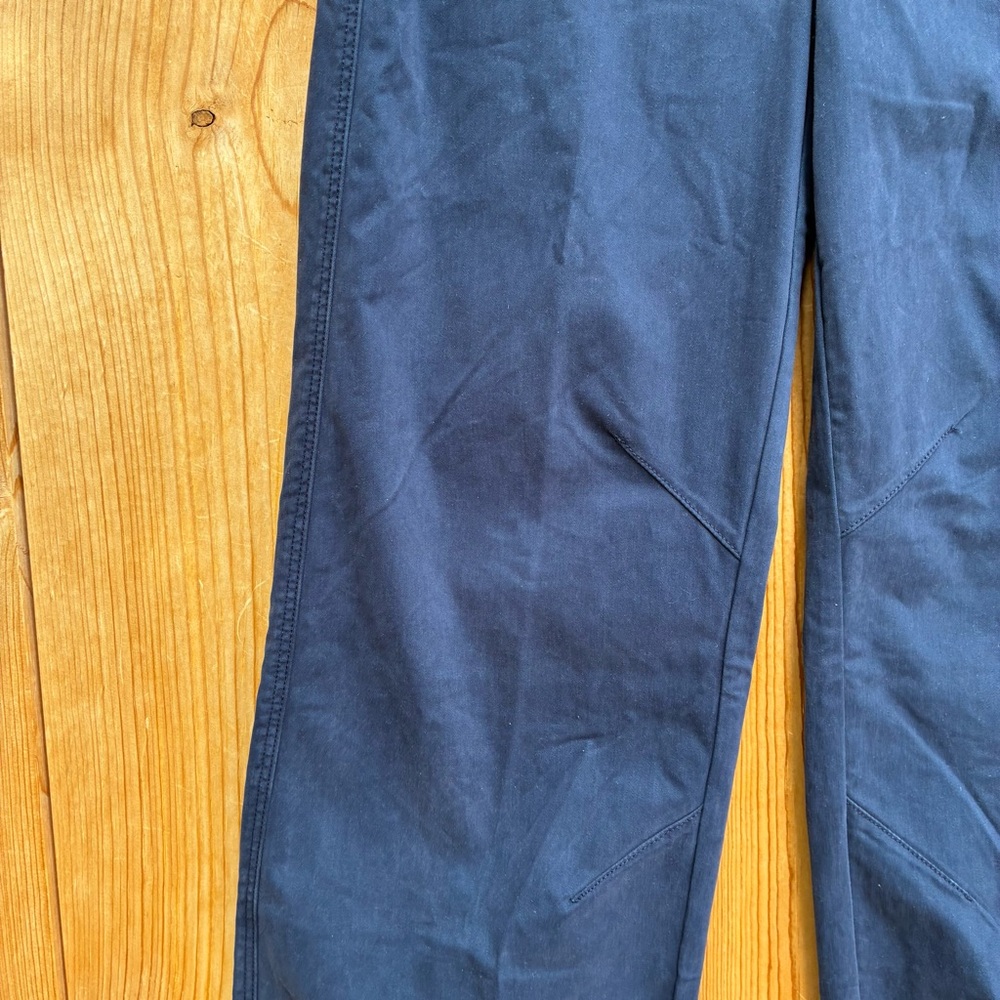 Paige NWT Sasha Twill High Rise Wide Leg Navy Blue Pants Sz 27 - Picture 6 of 11